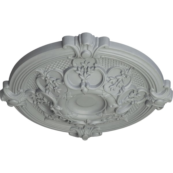 Hamilton Ceiling Medallion (Fits Canopies Up To 3 3/4), 17 3/8OD X 1 3/4P